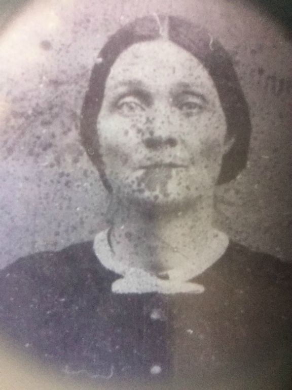 b.1832 - d.1907/08. Mother of Almina (Submitted by Norma Green, jnorma@suddenlink.net)
